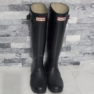 Hunter Black Rain/Snow Boots